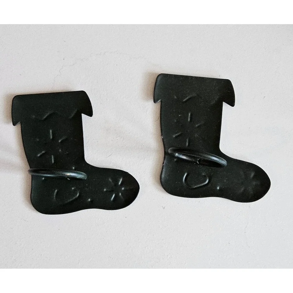 Vintage Christmas Napkin Ring Holders Set 8 Sleigh Bell Holiday‎ Decor Rustic
